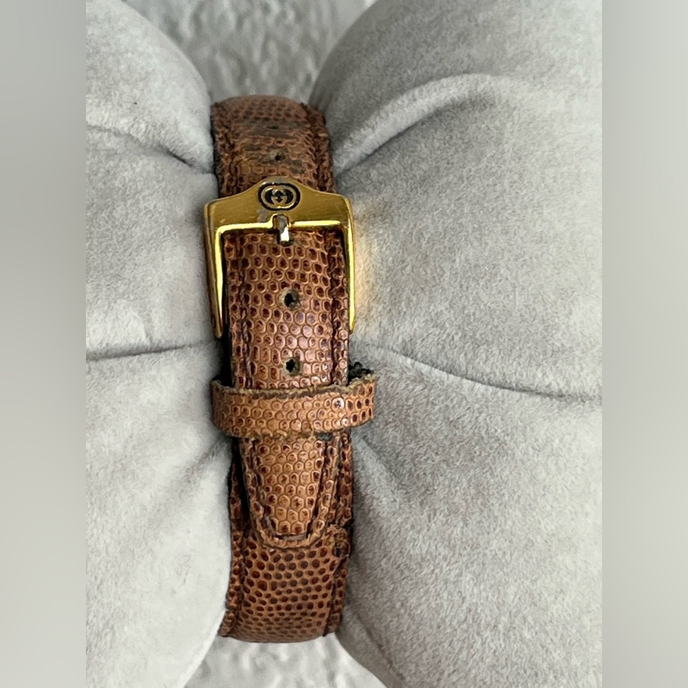 GUCCI 6300L Women's gold plated 10 microns 14K - Picture 9 of 16
